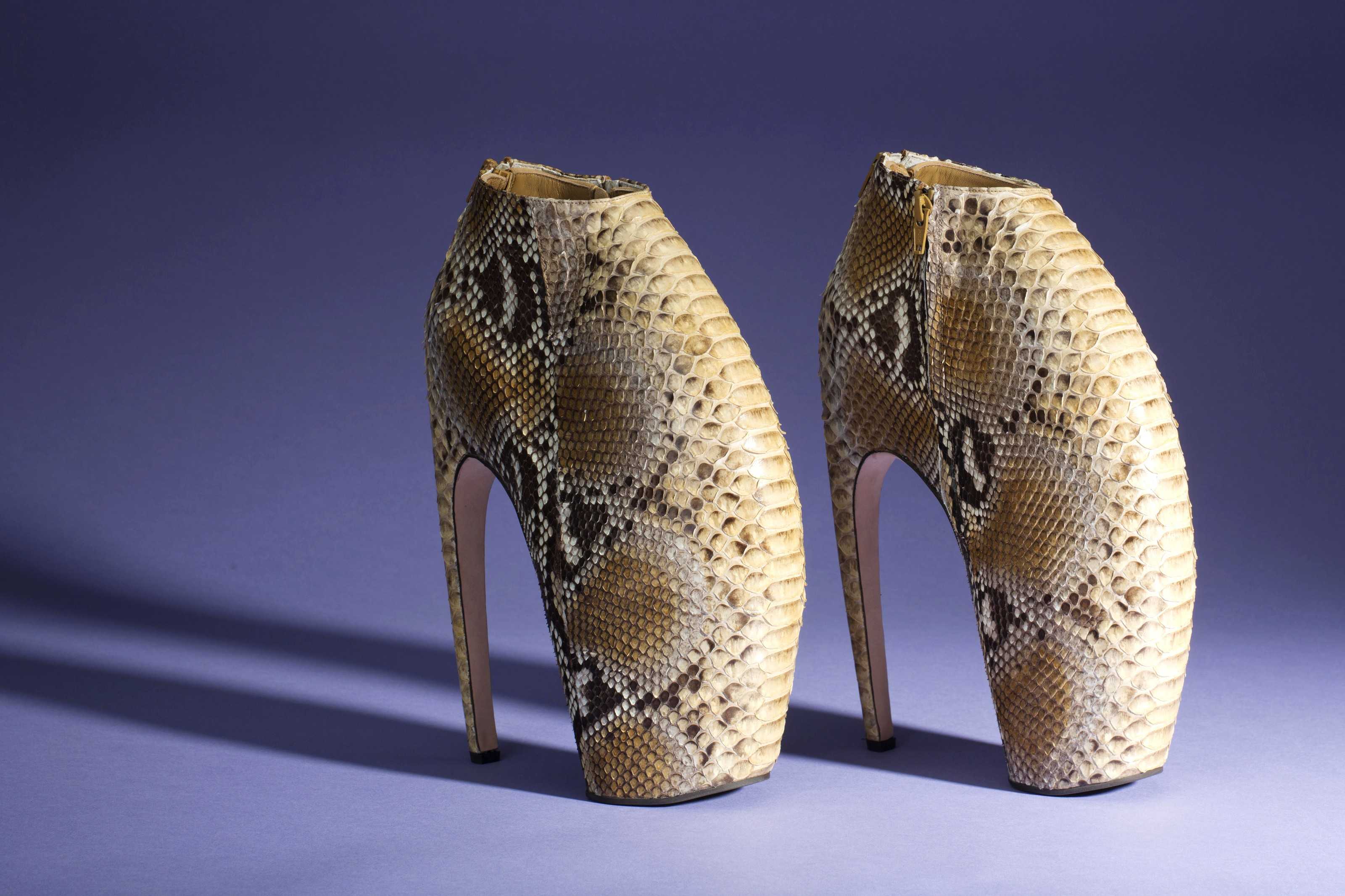 Alexander McQueen's Armadillo Boots